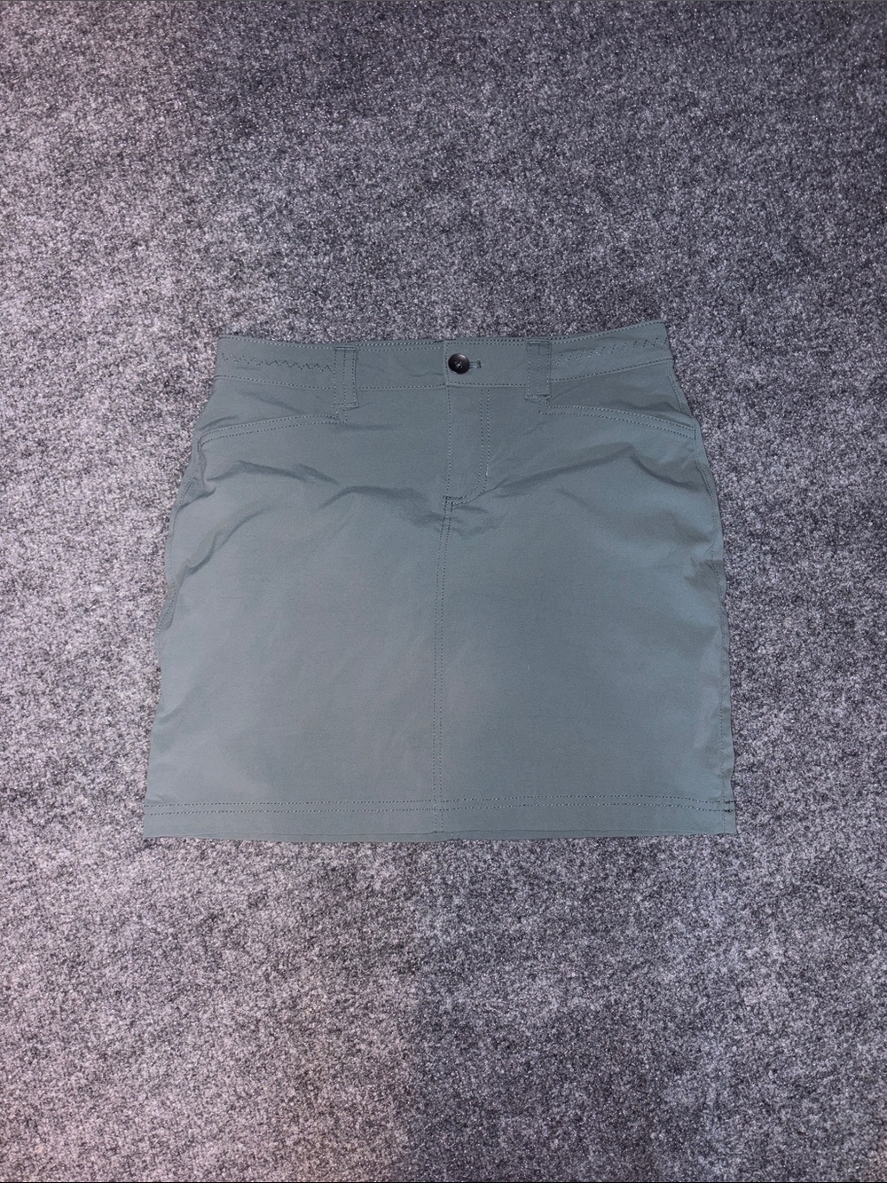 Eddie Bauer Sage Green Stretch Mini Skort